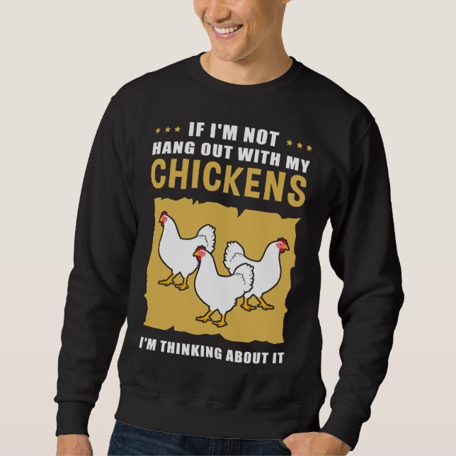 Chicken Owner Ha Sweatshirt (Front)