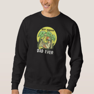Chicken Papa Best Chicken Dad Ever And Colles Chic Sweatshirt