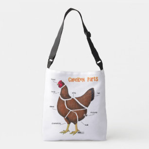 Chicken Parts Crossbody Bag
