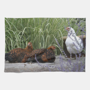 Chicken Party Kitchen Towel