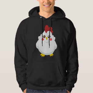 chicken pattern hoodie