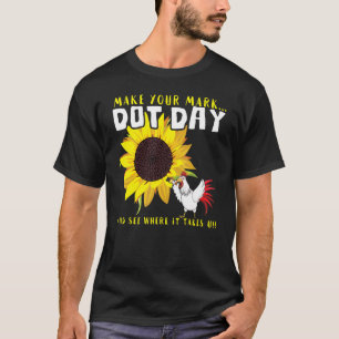 Chicken Pattern Make Mark September International  T-Shirt