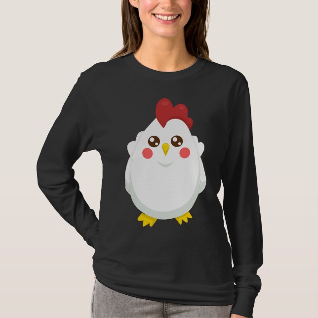 chicken pattern   T-Shirt (Front)