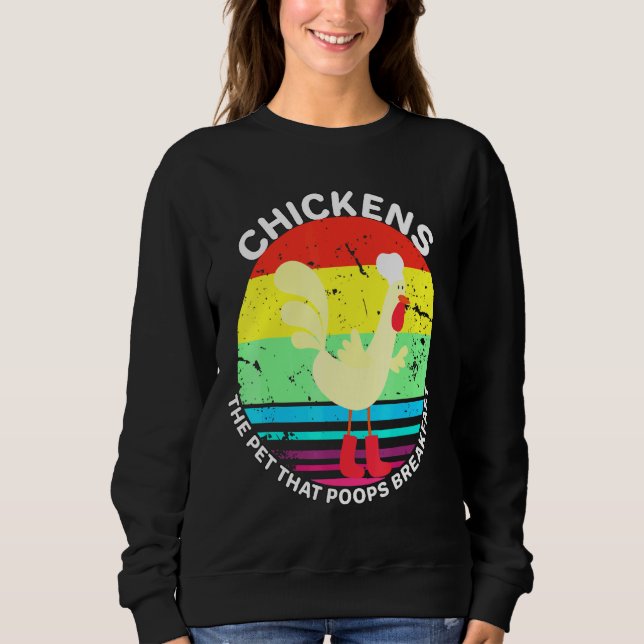 Chicken Pet  Sweatshirt (Front)
