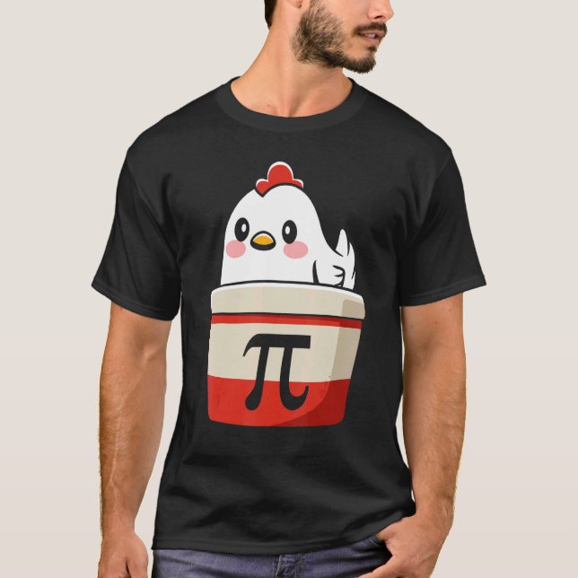 Chicken Pi Chicke Pie  Math Teacher Humour Top (Front)