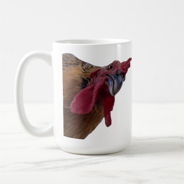 Chicken Portrait Mug (Left)