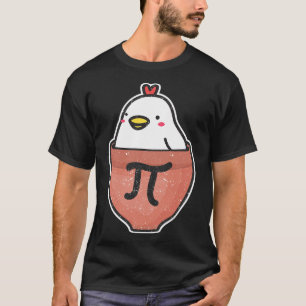 Chicken Pot Pi Day Funny Math Teacher Mathematics T-Shirt