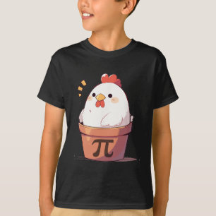 Chicken Pot Pi Day Men Women Kids Math Teacher Gif T-Shirt