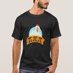 Chicken Pot Pi Day Pie Math 3.14 T-Shirt