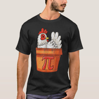 Chicken Pot Pi  Day Pie Math  Geek  3 14 T-Shirt