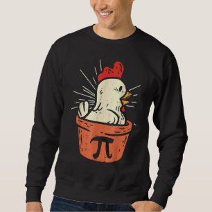 Chicken Pot Pi Day Pie Math Geek Gift 3 14 1 Sweatshirt