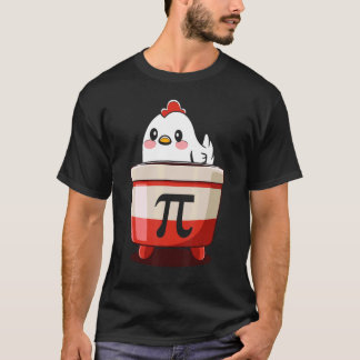 Chicken Pot Pi  Day Pie Math  Geek Gift 3 14 T-Shirt