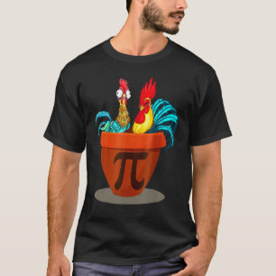 Chicken Pot Pi Day Pie Math Lover Geek 314 T-Shirt