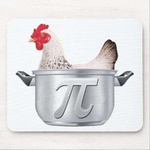 chicken pot pi - Funny Math Mouse Pad