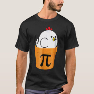 Chicken Pot Pi Funny Math T-Shirt