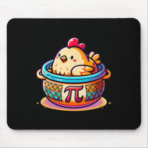 Chicken Pot Pi Funny Pi Day Math  Mouse Pad
