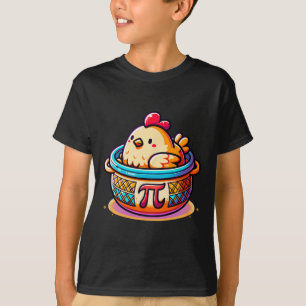 Chicken Pot Pi Funny Pi Day Math T-Shirt