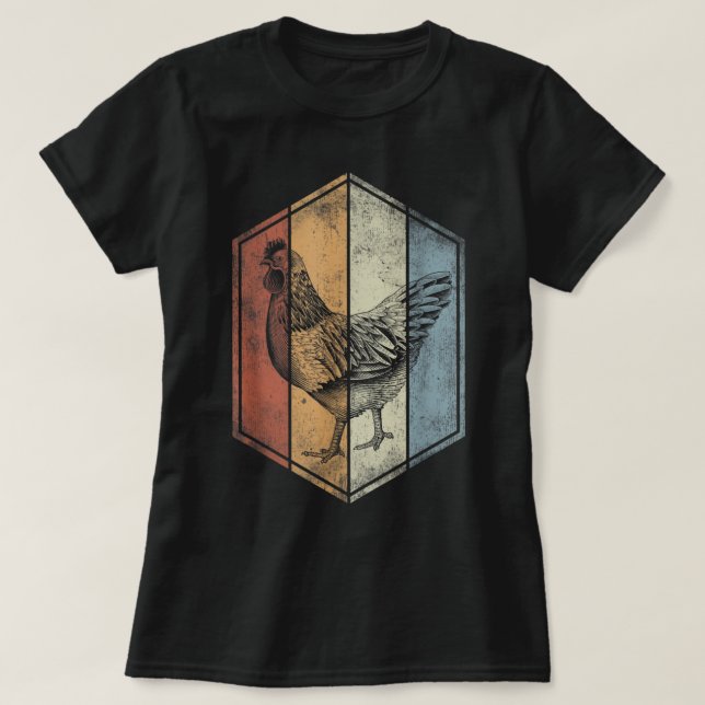 Chicken Pot Pi Shirt - Funny Math T-shirt - Chicke (Design Front)