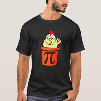 Chicken Pot Pie - Chicken Pot Pi Math Joke T-Shirt