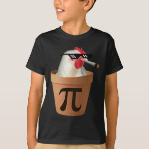 Chicken Pot Pie Funny Math Pi Day T-Shirt