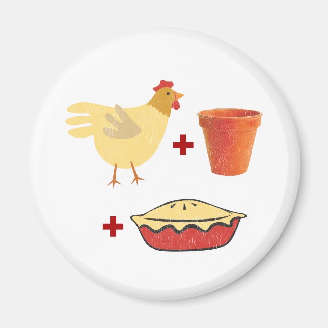 Chicken Pot Pie Magnet (Front)