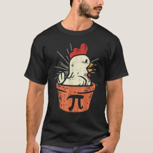Chicken Pot Pie Math pun Chicken Pot Pi T-Shirt