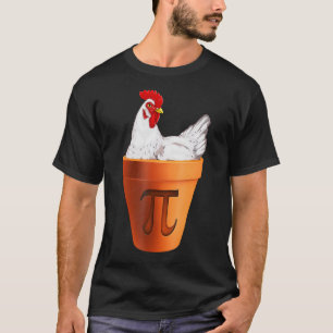 Chicken Pot Pie  Math pun Chicken Pot Pi T-Shirt