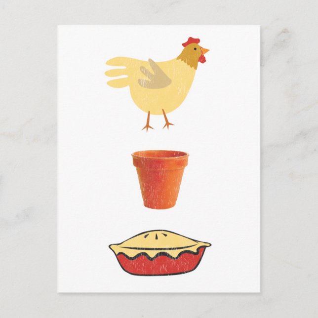 Chicken Pot Pie Postcard (Front)