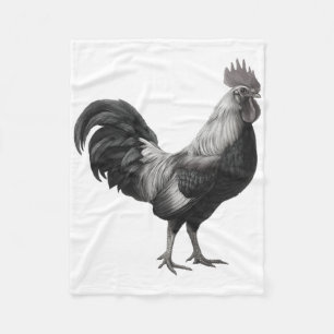 Chicken Poultry Design _6 Fleece Blanket