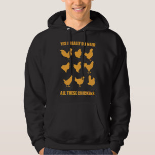 Chicken Poultry Hoodie
