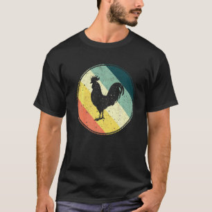 Chicken Retro Vintage Style Farm Rancho Chicken Ow T-Shirt