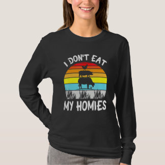 Chicken Ride Pig Riding Cow Together I Don't Eat M T-Shirt