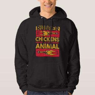 Chicken Rubber Toys Rubber Chicken Is My Spirit A Hoodie