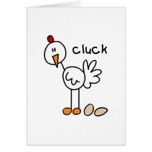 Chicken Says Cluck T-shirts and Gifts
