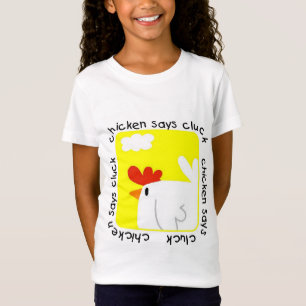 Chicken Says Cluck Tshirts and Gifts