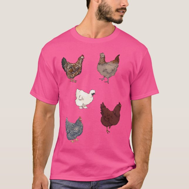 Chicken Set T-Shirt (Front)