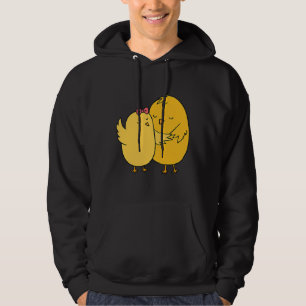 Chicken Summer Wedding Anniversary Hoodie