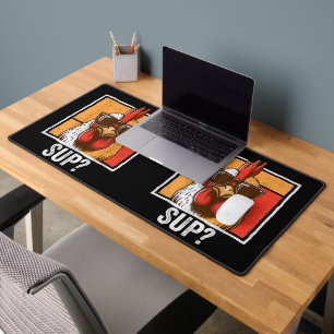Chicken Sunglasses Animal Farm Funny For Farmer Desk Mat