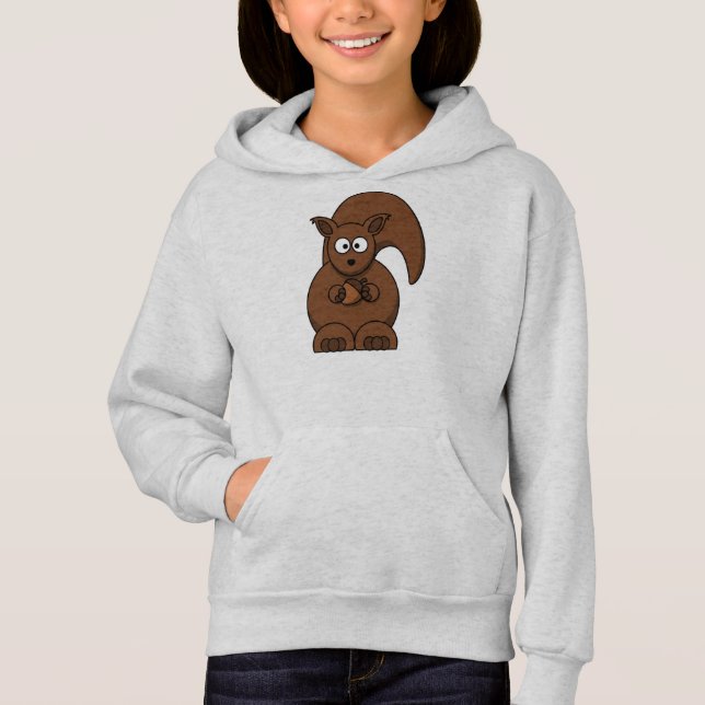 Chicken sweater with squirrel motif (Front)