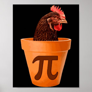 Chicken T And I Dont Care Poster