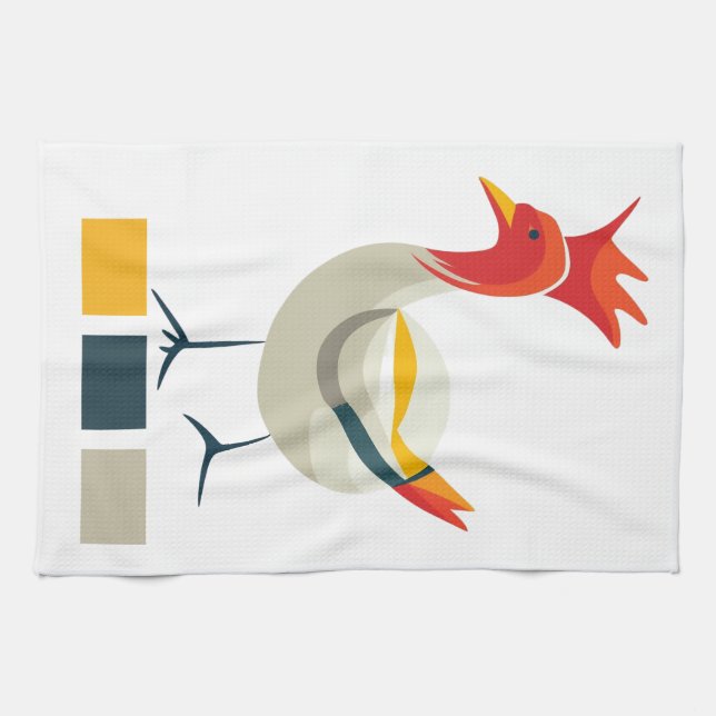 Chicken Tea Towel (Horizontal)