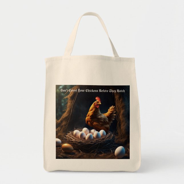 Chicken Tote Bag (Front)