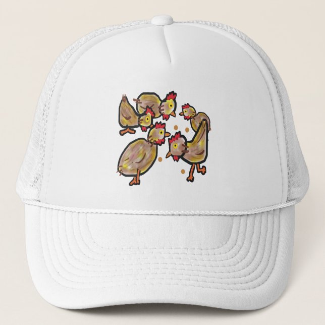Chicken Trucker Hat (Front)