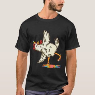 Chicken Unicorn Yoga Pose Hen T-Shirt