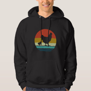 Chicken Vintage Retro Ch Hoodie