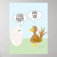 Chicken vs Egg The Poster!