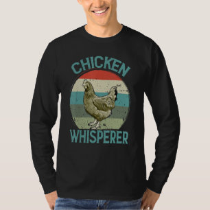 Chicken Whisperer Barnyard Harvest Farming Barn Ca T-Shirt
