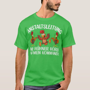 Chicken Whisperer Bauer Chicken Farmers T-Shirt