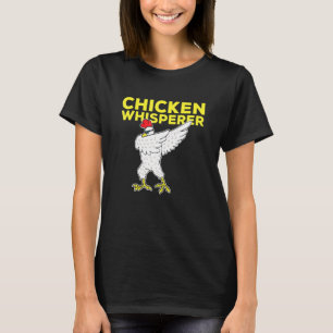 Chicken Whisperer Dabbing Rooster With Sunglasses T-Shirt
