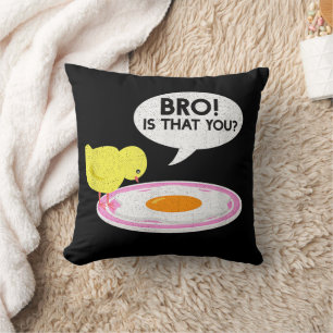 Chicken Whisperer Funny Bro Is That You Funny Farm Cushion